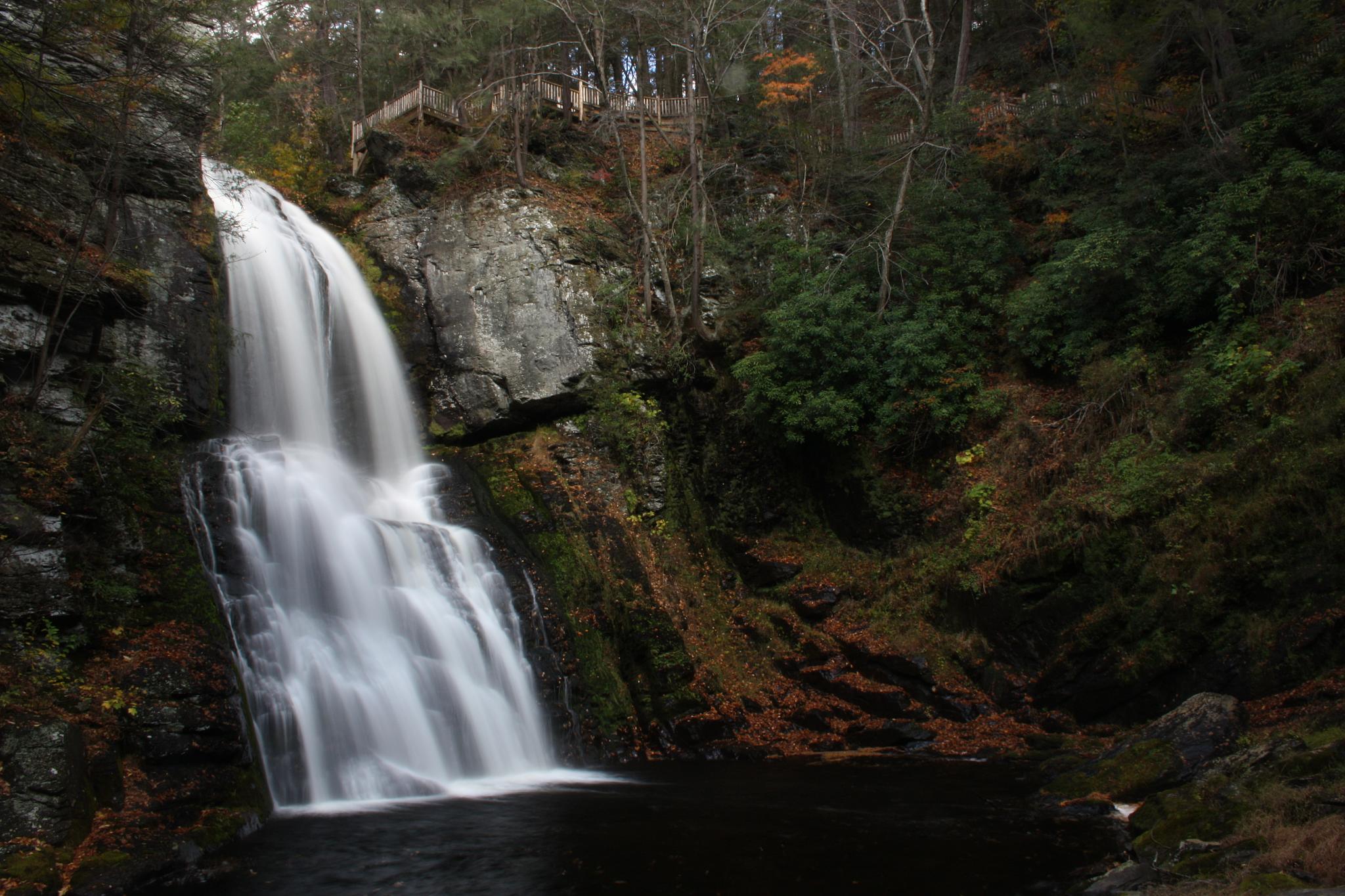 Pennsylvania's Bushkill Falls. (Jason Burmeister/Flickr Photo)